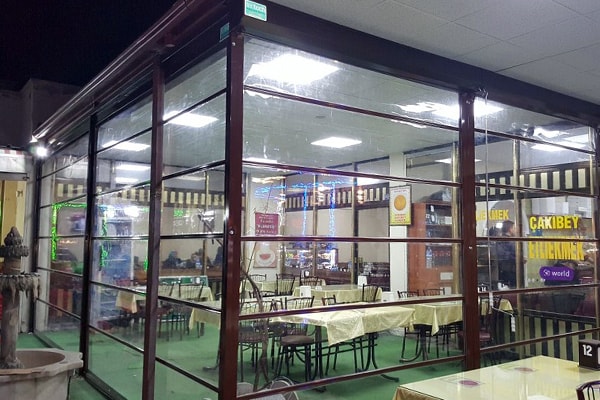 Çanakkale Dikey Şeffaf Store